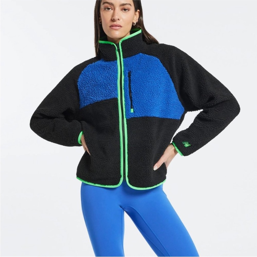 New Balance | Fleece Full Zip Jacket | Black